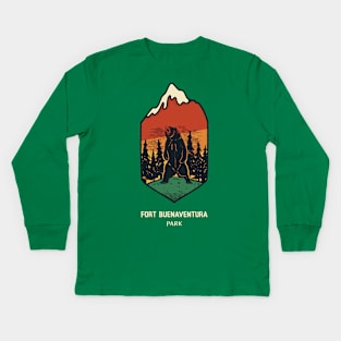 Fort Buenaventura Park Kids Long Sleeve T-Shirt